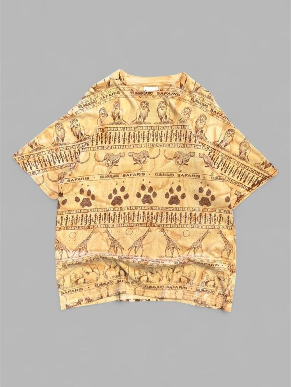 Vintage 90s Disney Safari AOP Tee